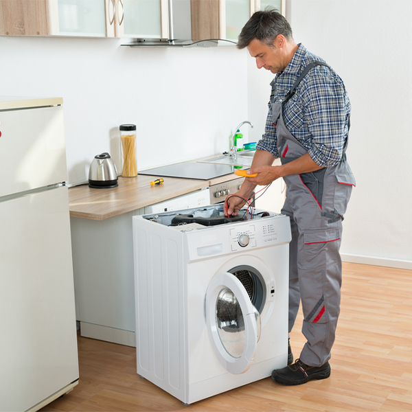 can you walk me through the steps of troubleshooting my washer issue in Upper Falls